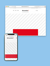 Die Position eines Billboard-Banners auf Börsenblatt online