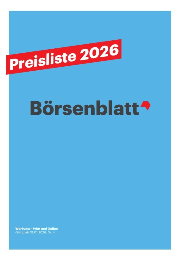 Mediadaten Börsenblatt 2026